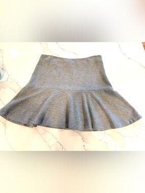 H&M Fit & Flare Gray Skirt
